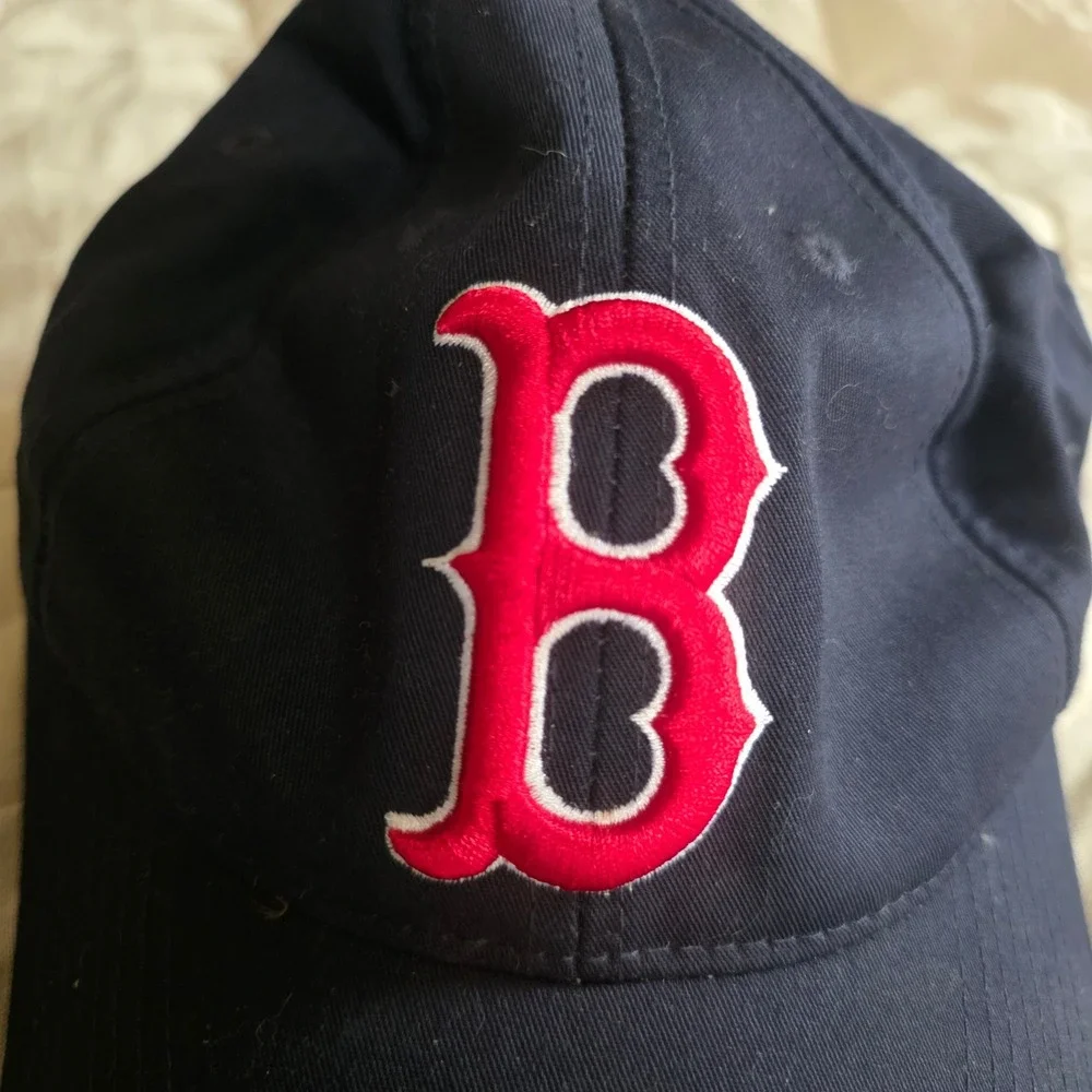Outdoor Cap Boston Red Sox MLB Hat S/M Navy Blue Good Adjustable Baseball Cap